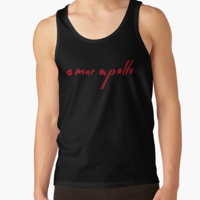 Omar Apollo Tour Merch Omar Apollo Logo Tank Top Official Omar Apollo Merch