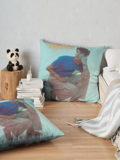 Omar Apollo Throw Pillow Official Omar Apollo Merch
