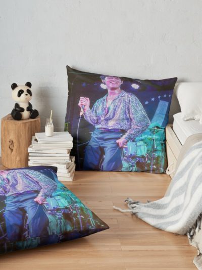 Omar Apollo Throw Pillow Official Omar Apollo Merch