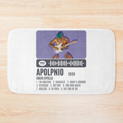 Omar Apollo Bath Mat Official Omar Apollo Merch