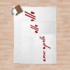Omar Apollo Tour Merch Omar Apollo Logo Throw Blanket Official Omar Apollo Merch