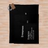 Omar Apollo Aesthetic Motivational Quote Lyrics Black Throw Blanket Official Omar Apollo Merch