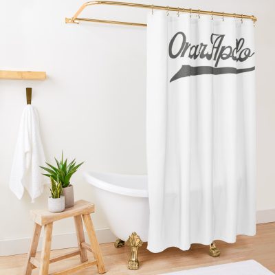 Omar Apollo Shower Curtain Official Omar Apollo Merch