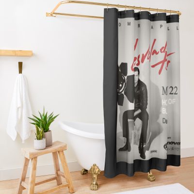Omar Apollo Shower Curtain Official Omar Apollo Merch
