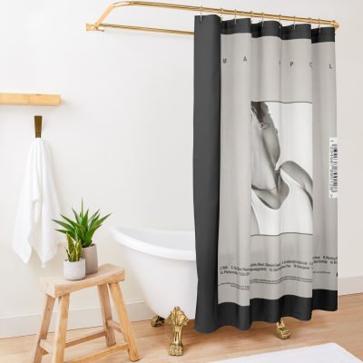 Omar Apollo Shower Curtain Official Omar Apollo Merch