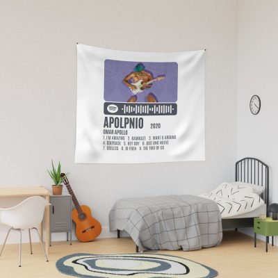 Omar Apollo Tapestry Official Omar Apollo Merch